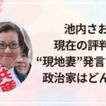 池内さおり 現在の評判は？“現地妻”発言で炎上の政治家はどんな人？