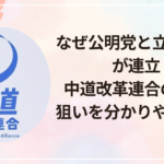 なぜ公明党と立憲民主党が連立？中道改革連合の経緯と狙いを分かりやすく解説