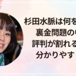 杉田水脈は何をした人？裏金問題の中身と評判が割れる理由を分かりやすく解説