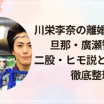 川栄李奈の離婚理由は？旦那・廣瀬智紀の二股・ヒモ説との関係を徹底整理
