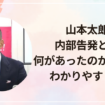 山本太郎の内部告発とは?何があったのか時系列でわかりやすく整理